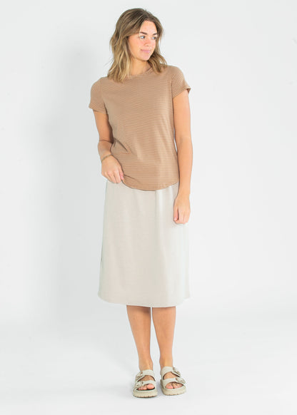 Essential Crew Striped Basic Tee - FINAL SALE