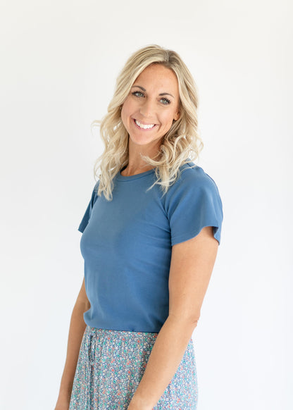Essential Flutter Sleeve Top - FINAL SALE
