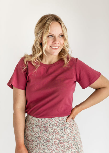 Essential Flutter Sleeve Top - FINAL SALE