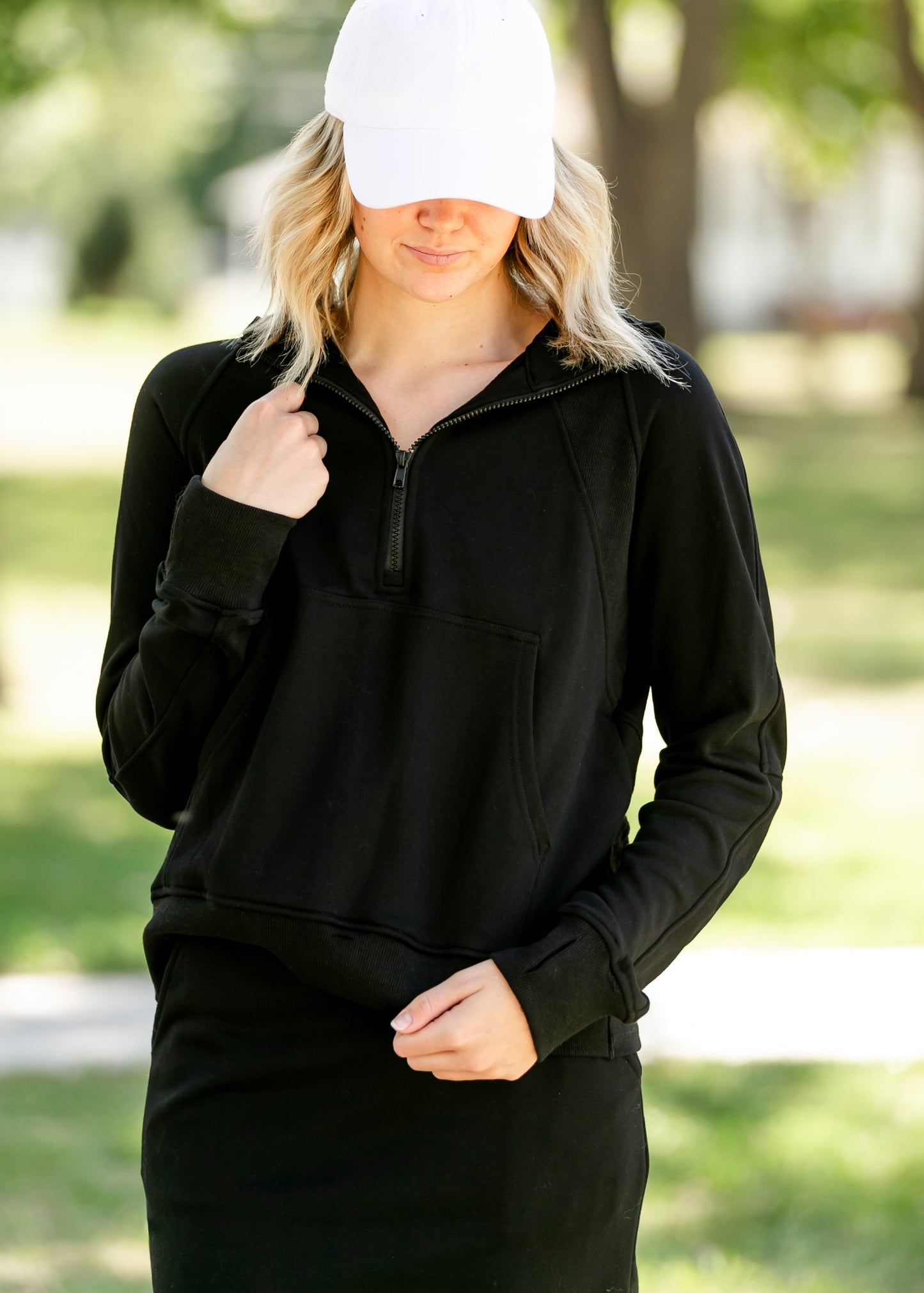 Essential Hoodie Sweatshirt Skirt Set - FINAL SALE