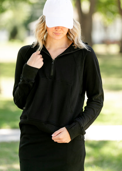 Essential Hoodie Sweatshirt Skirt Set - FINAL SALE