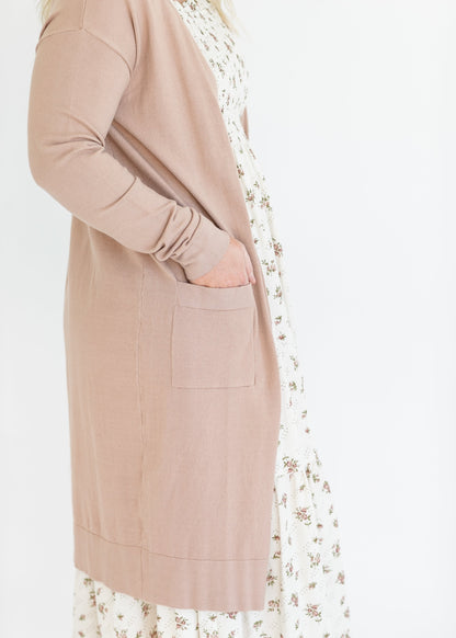 Essential Long + Soft Cardigan - FINAL SALE