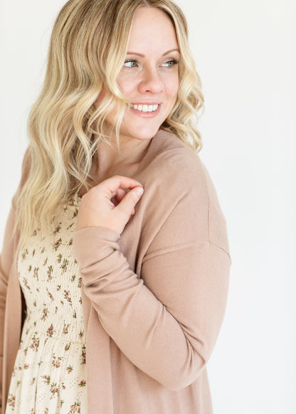 Essential Long + Soft Cardigan - FINAL SALE