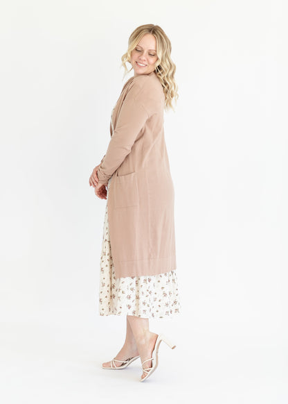 Essential Long + Soft Cardigan - FINAL SALE