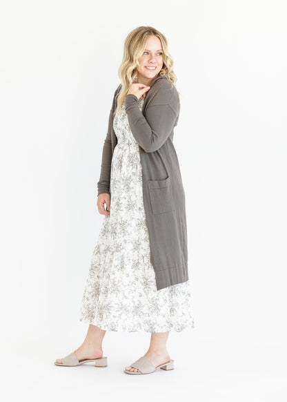Essential Long + Soft Cardigan - FINAL SALE