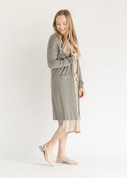 Essential Long + Soft Cardigan - FINAL SALE