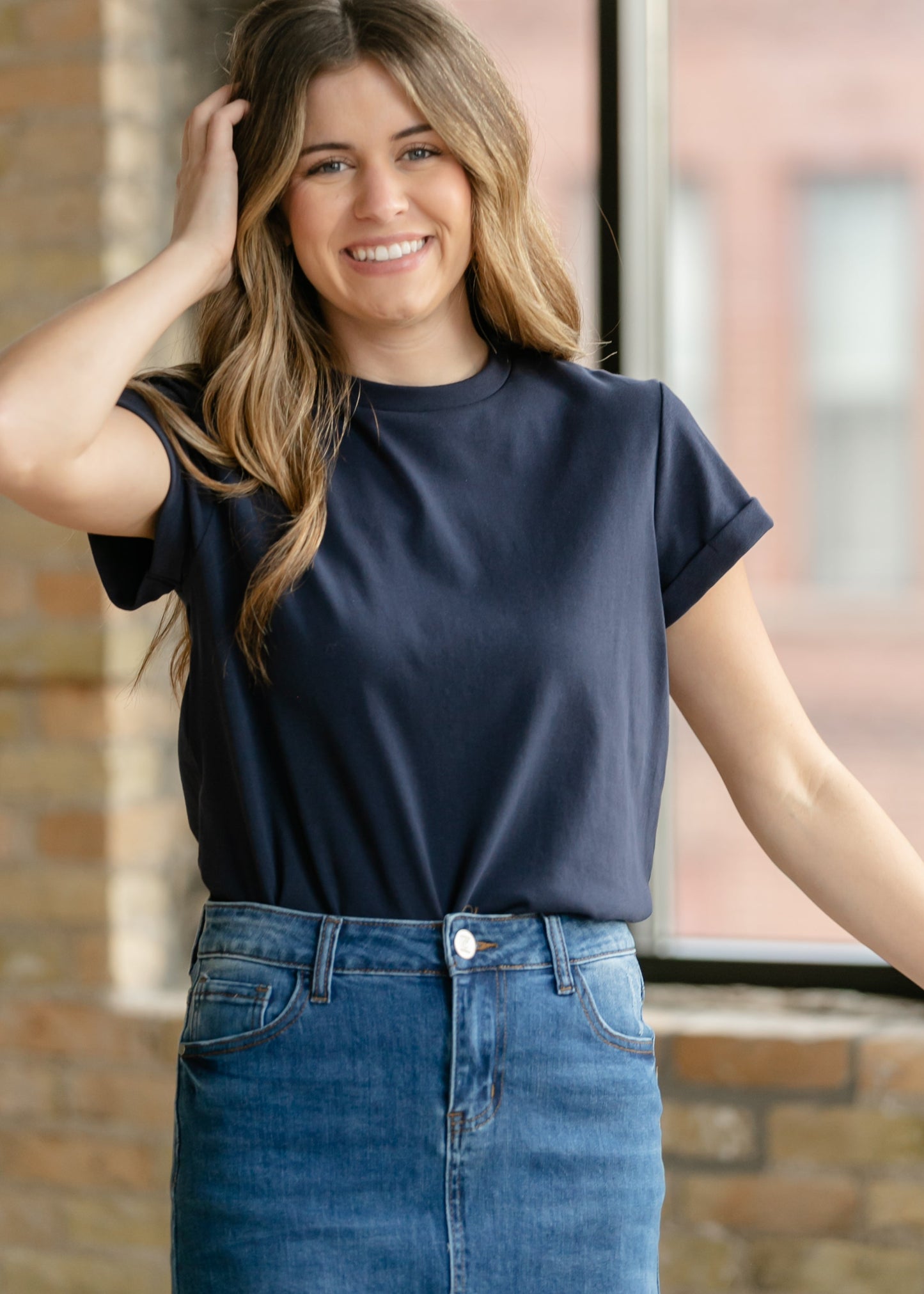 Short Sleeve Essential Basic T-Shirt
