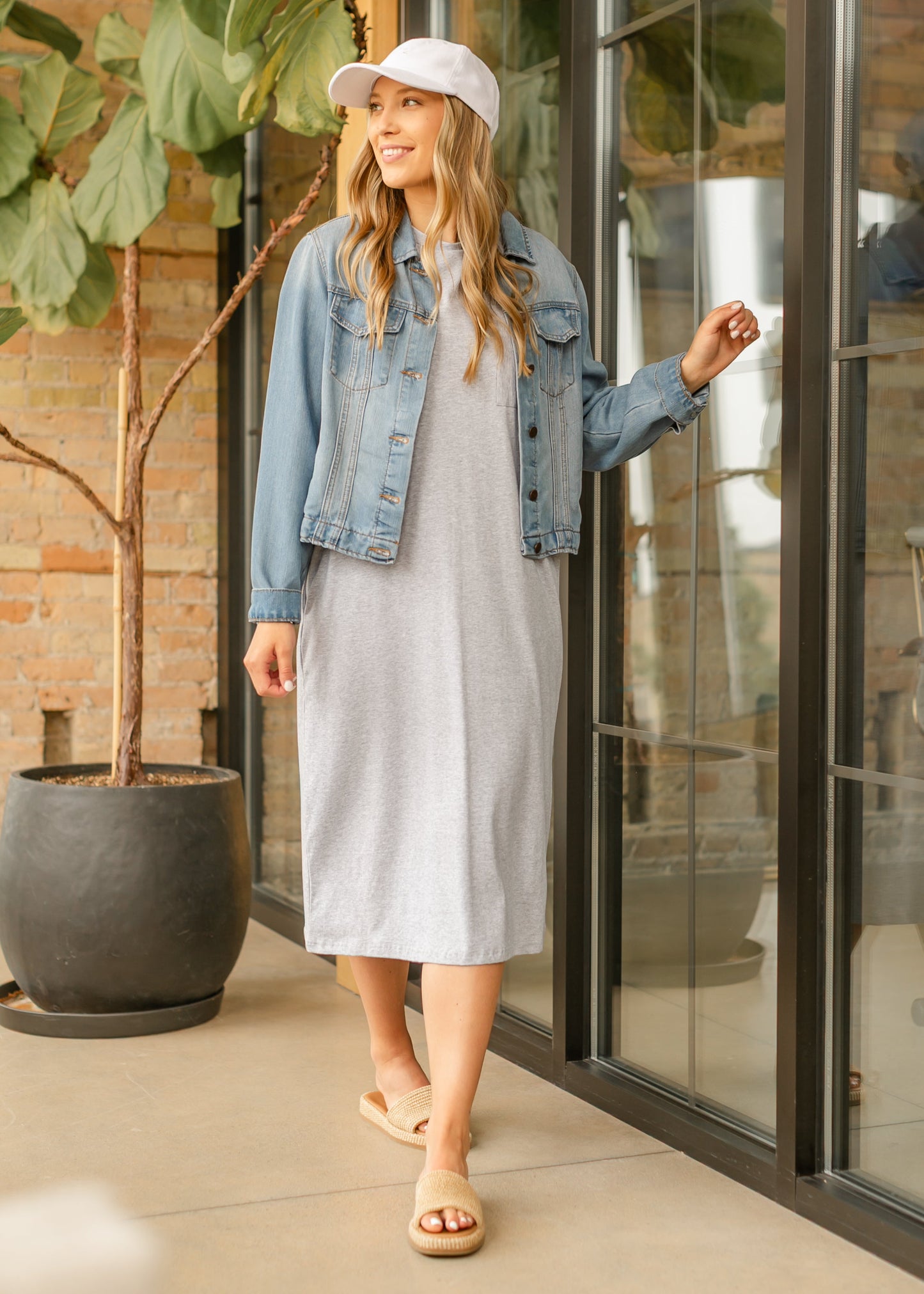 Finley T-shirt Midi Dress - FINAL SALE