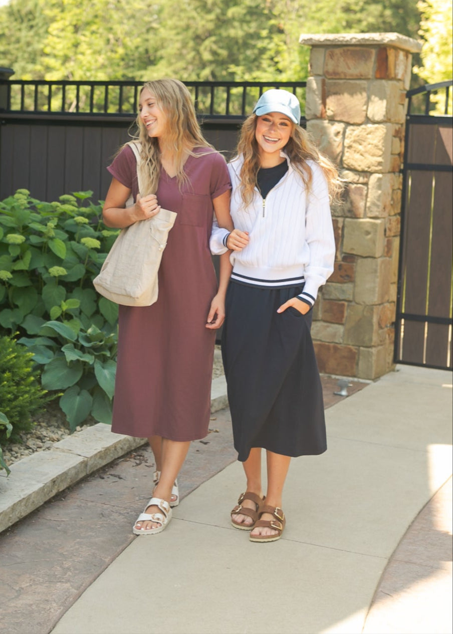 Finley T-shirt Midi Dress - FINAL SALE