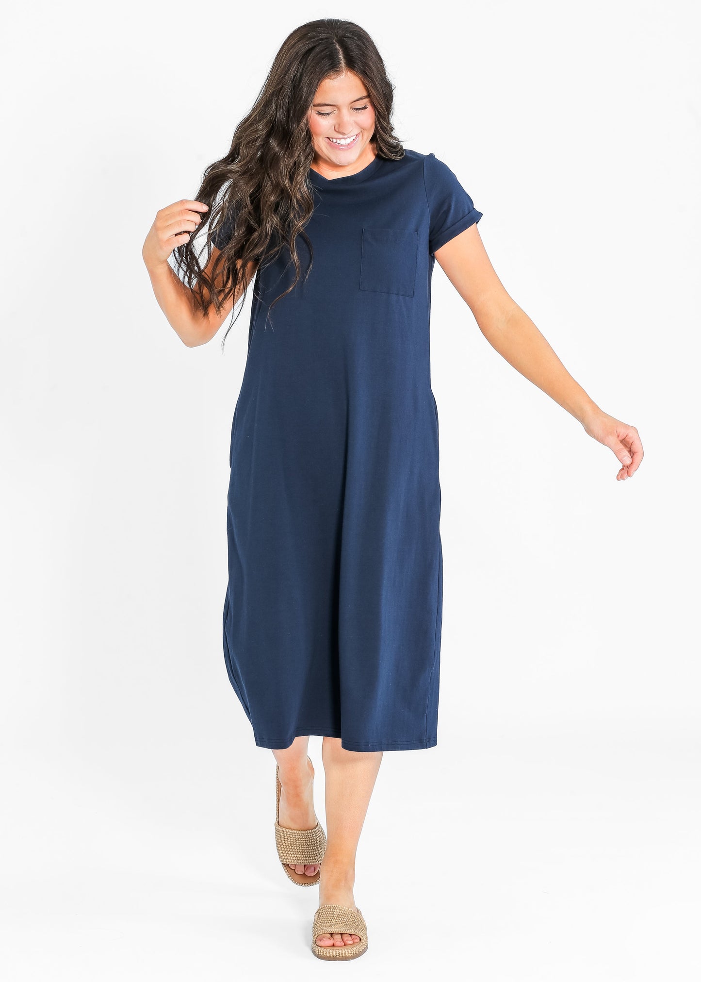 Finley T-shirt Midi Dress - FINAL SALE