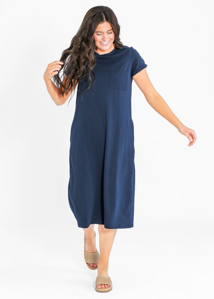 Finley T-shirt Midi Dress - FINAL SALE