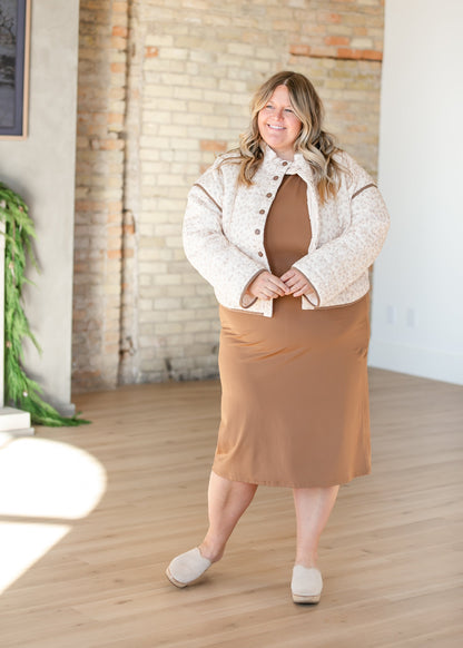 Floral Printed Quilted Jacket - FINAL SALE