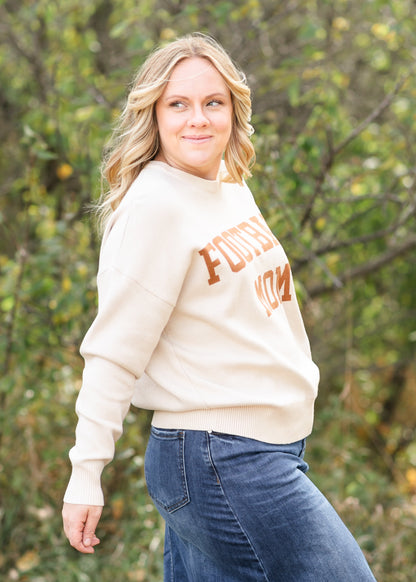 Football Mom Soft Knit Sweater - FINAL SALE