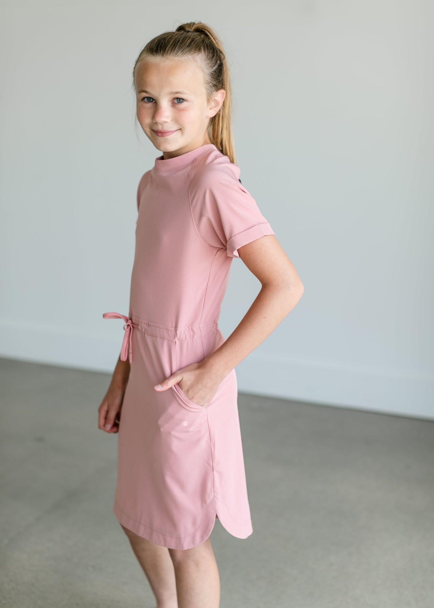 Girl's Rory Athletic Midi Dress - FINAL SALE