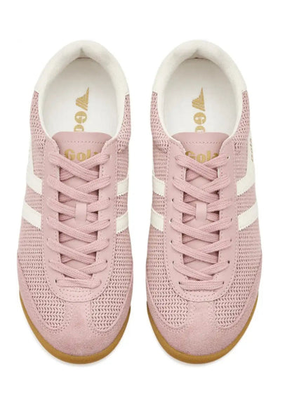 Gola® Women's Pink Tornado Zephyr Leather Sneakers