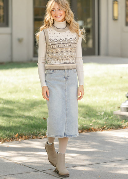 Heartloom® Vivi Knit Vest - FINAL SALE