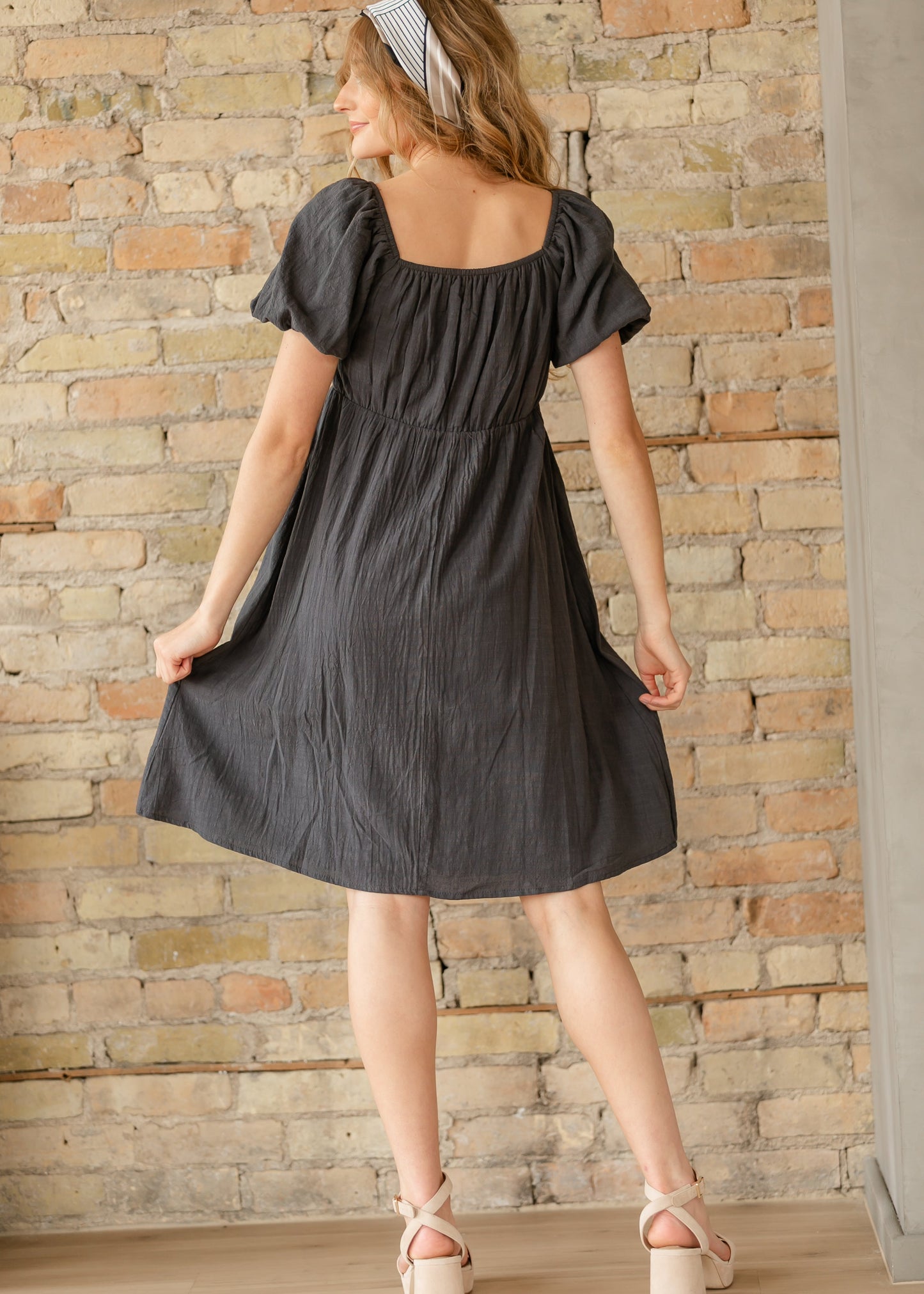 Honor Empire Waist Midi Dress - FINAL SALE
