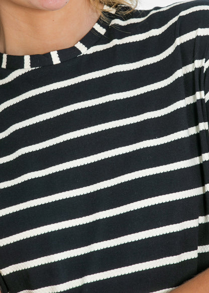 Jett Striped T-shirt Dress - FINAL SALE