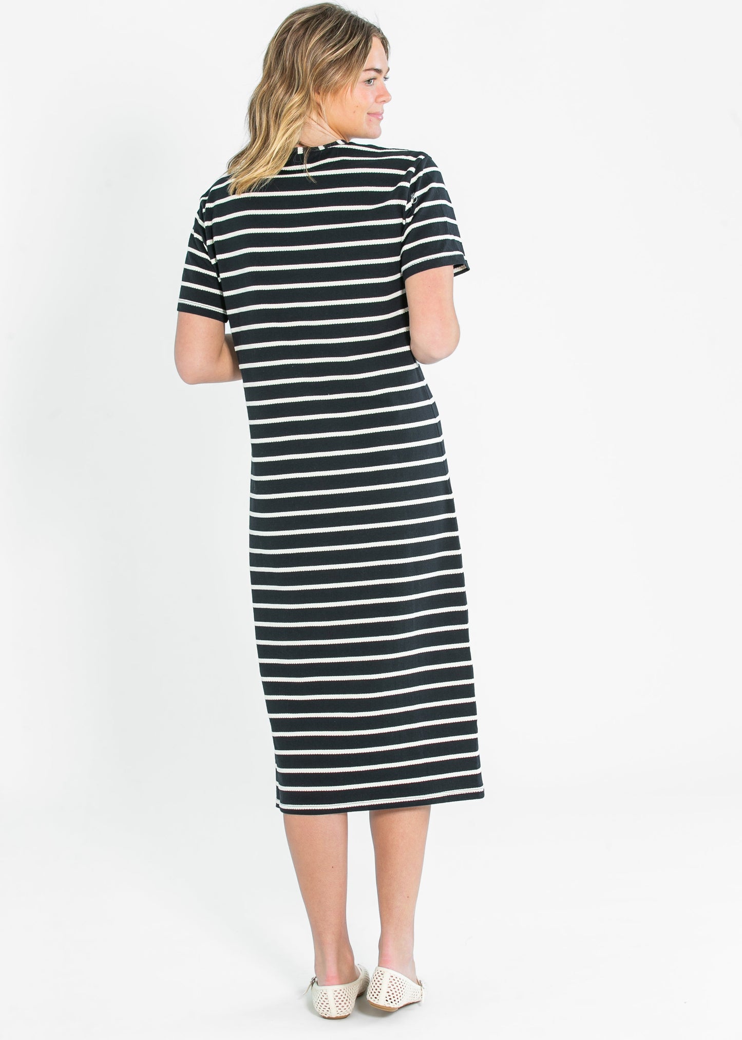 Jett Striped T-shirt Dress - FINAL SALE