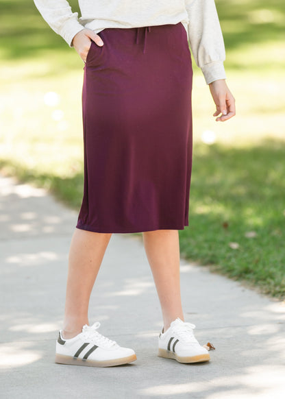 Jordan Knit Midi Skirt