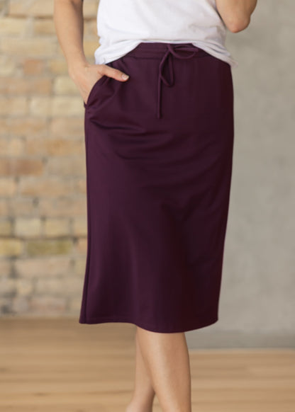 Jordan Knit Midi Skirt