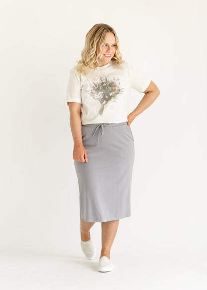 Jordan Knit Midi Skirt - FINAL SALE