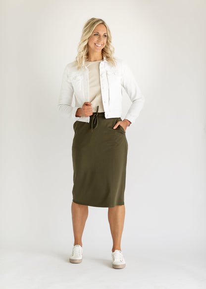 Jordan Knit Midi Skirt - FINAL SALE