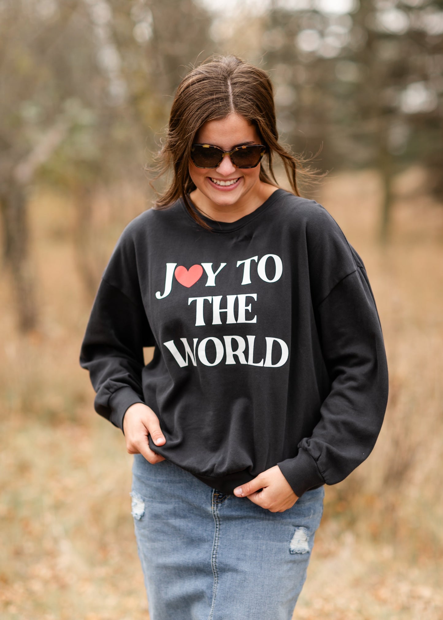 Joy Sunday Graphic Hoodie Sweatshirt - FINAL SALE