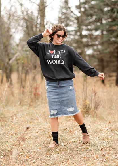Joy Sunday Graphic Hoodie Sweatshirt - FINAL SALE
