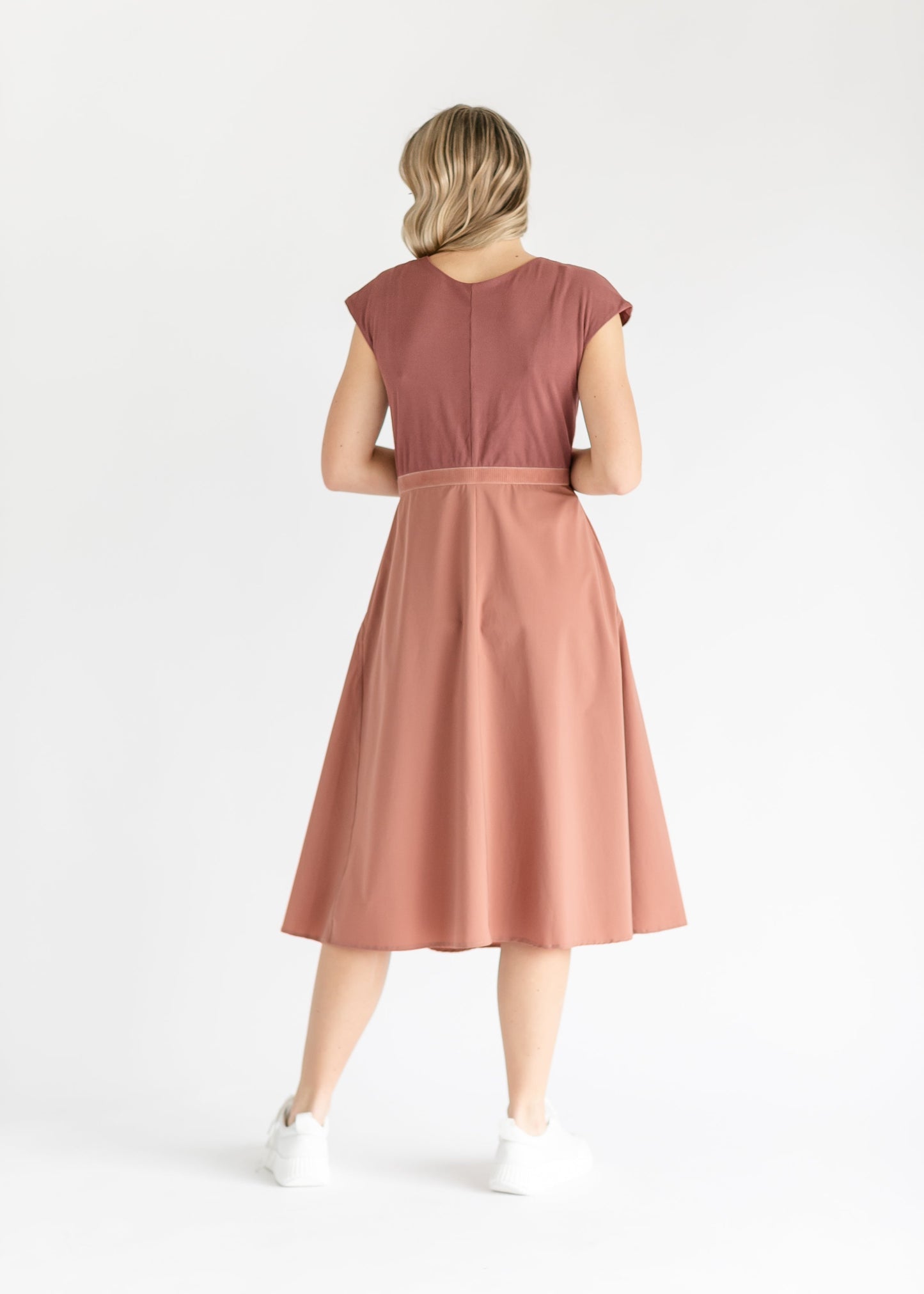Kate Cap Sleeve Midi Dress - FINAL SALE