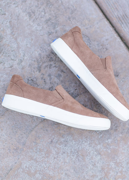 Keds® Pursuit Suede Slip On Sneaker - FINAL SALE