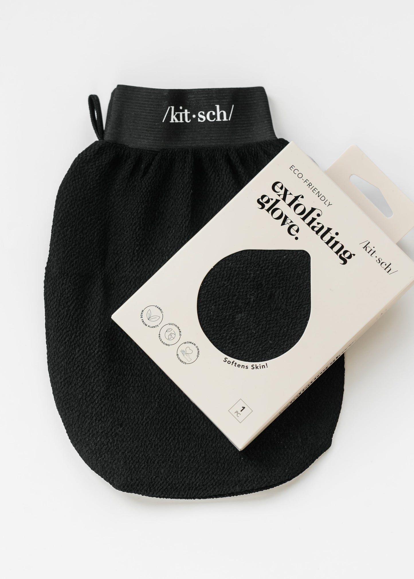 Kitsch™ Black Exfoliating Glove