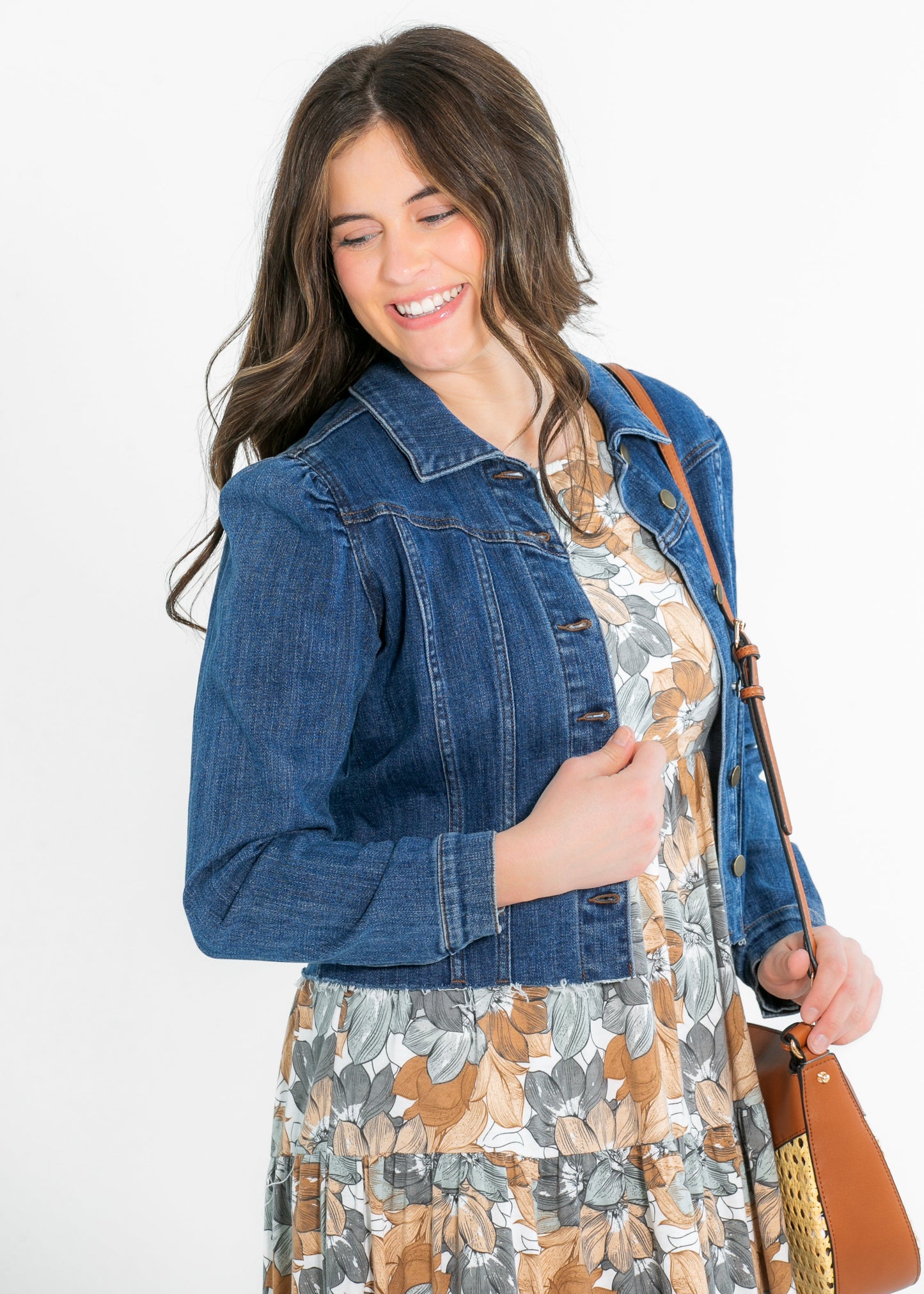 Kut from the Kloth® Shaya Crop Denim Jacket - FINAL SALE