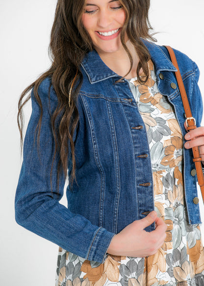 Kut from the Kloth® Shaya Crop Denim Jacket - FINAL SALE