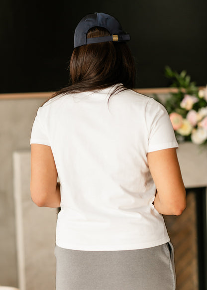 Lanie Casual Comfort Staple Tee - FINAL SALE