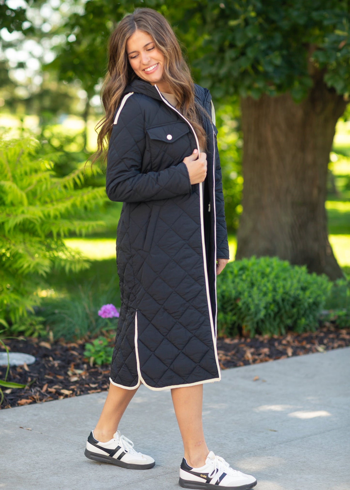 Long Quilted Jacket - FINAL SALE