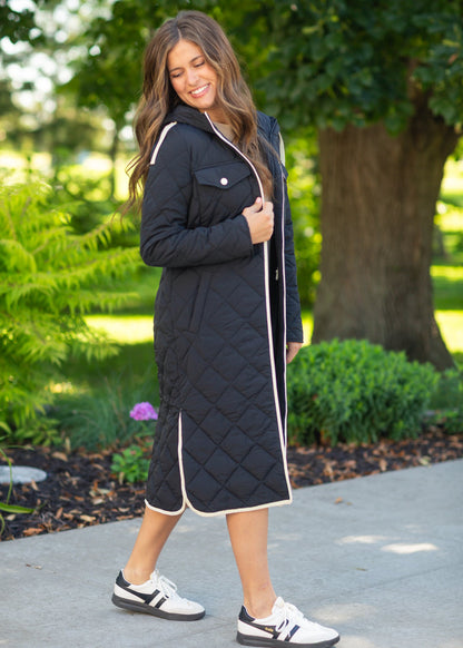 Long Quilted Jacket - FINAL SALE