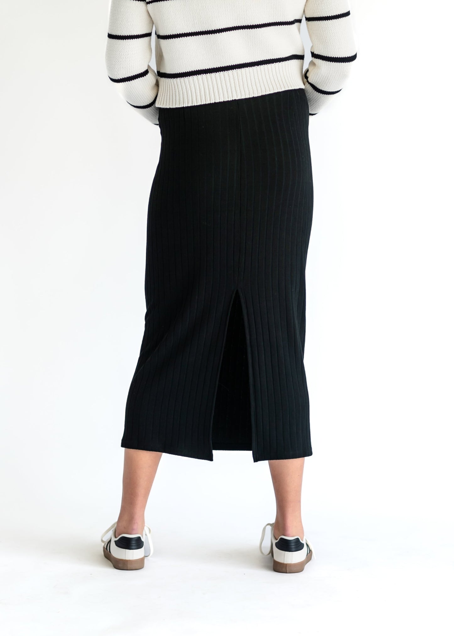 Louisa Ribbed Maxi Skirt - FINAL SALE