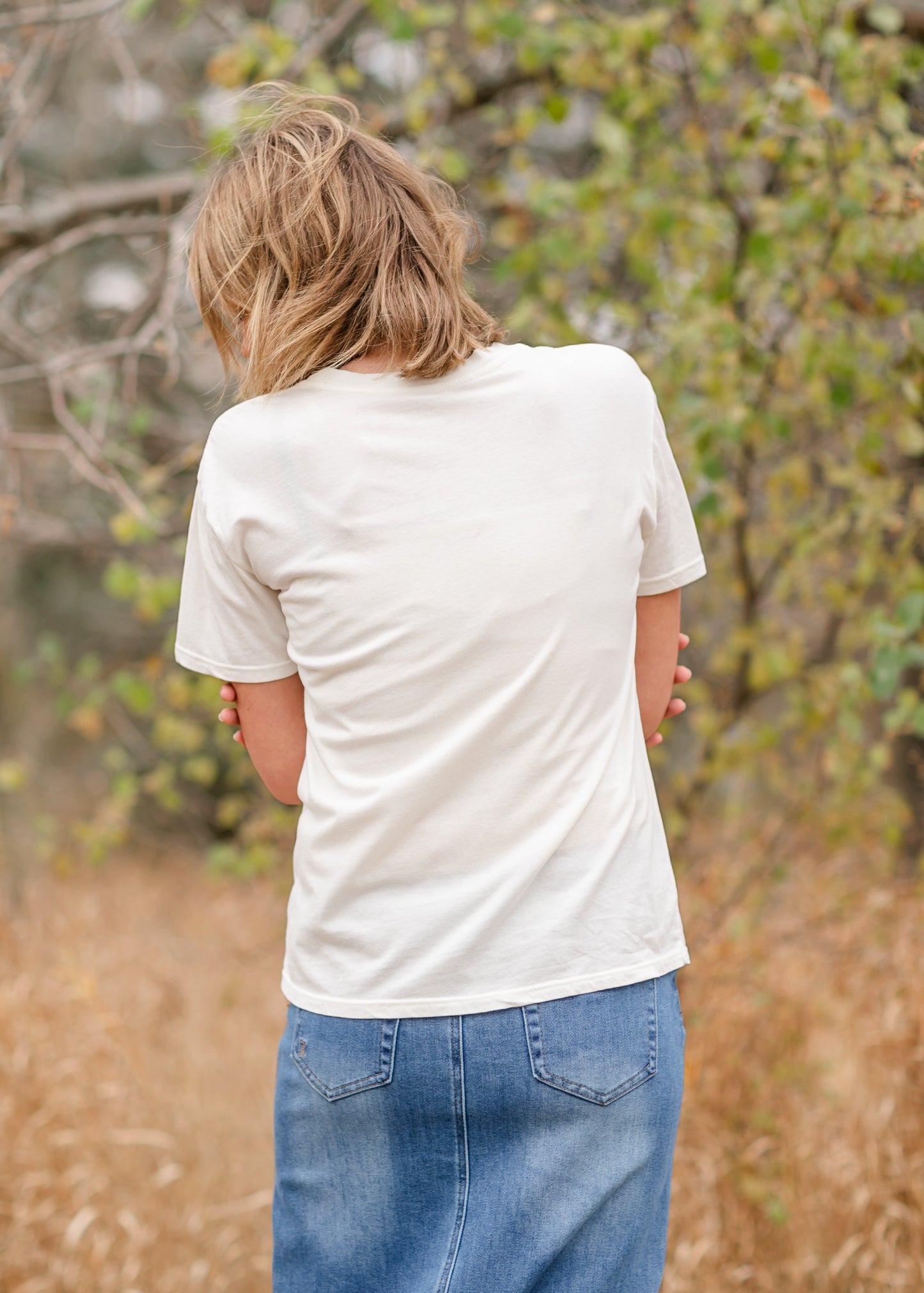 Merry Relaxed Fit Crewneck Graphic Tee - FINAL SALE
