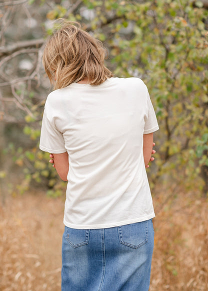 Merry Relaxed Fit Crewneck Graphic Tee - FINAL SALE