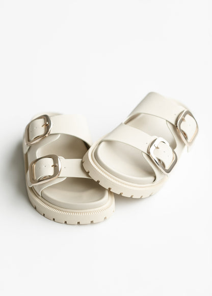 MIA™ Gen Dual-Buckle Strapped Sandal -  FINAL SALE