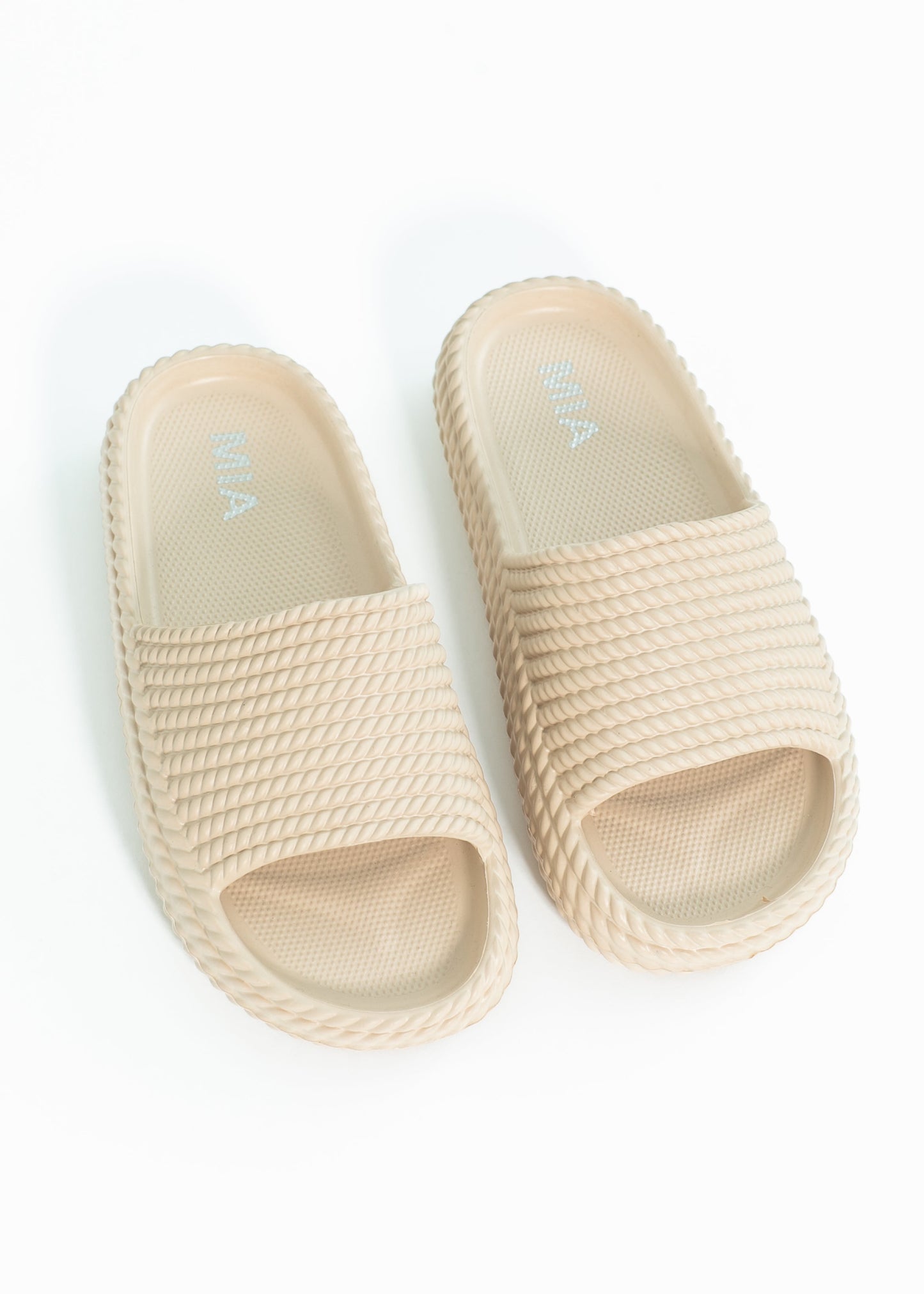 MIA™ Luvly Platform Cushioned Slid Sandal - FINAL SALE