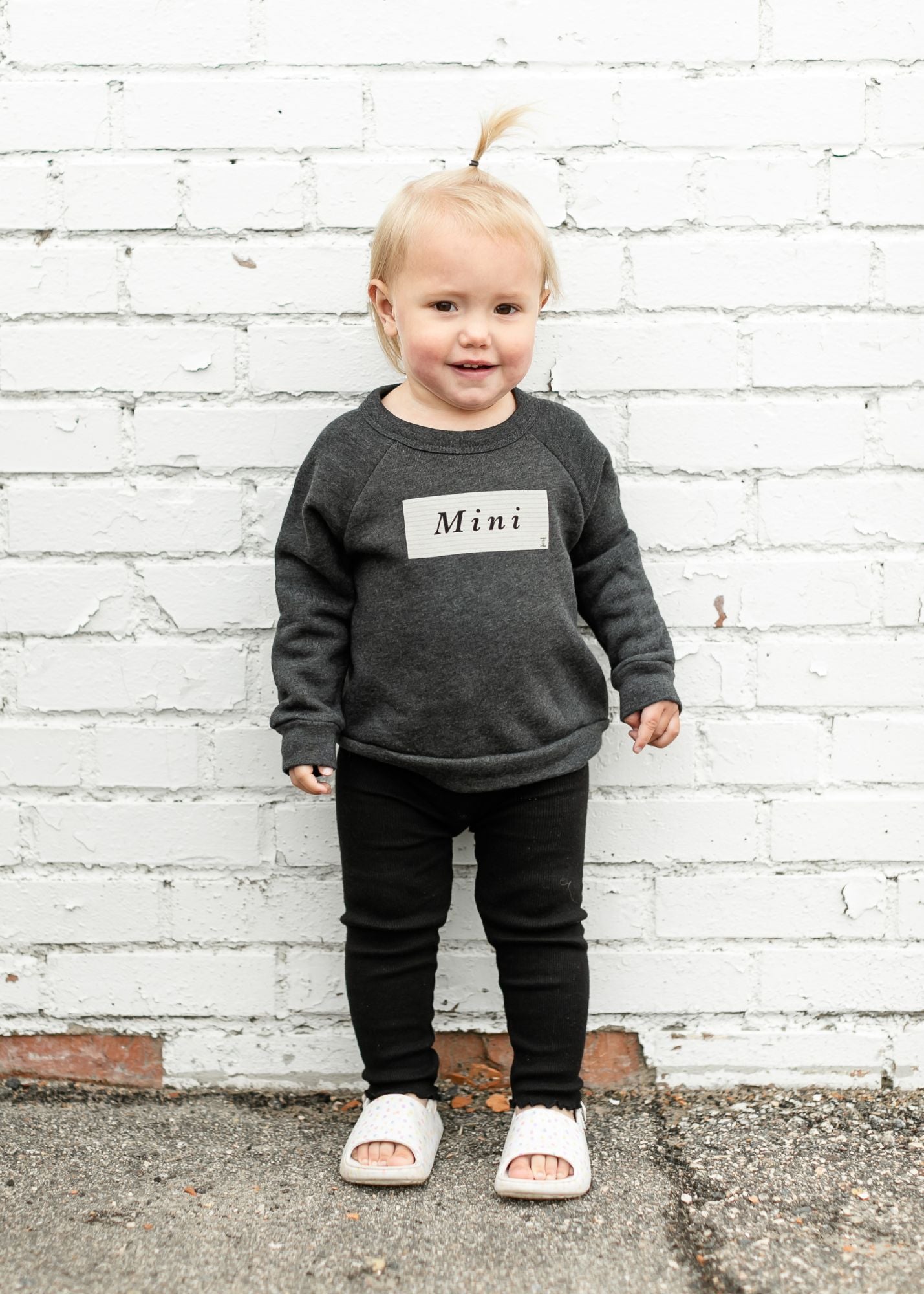 Mini Graphic Crewneck Sweatshirt - FINAL SALE
