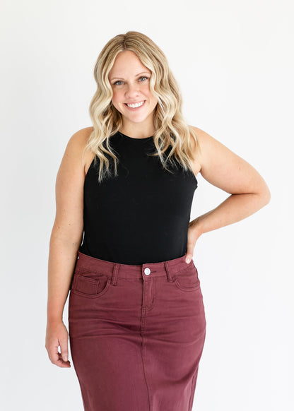 Steve Madden® Nico Crewneck Layering Bodysuit - FINAL SALE