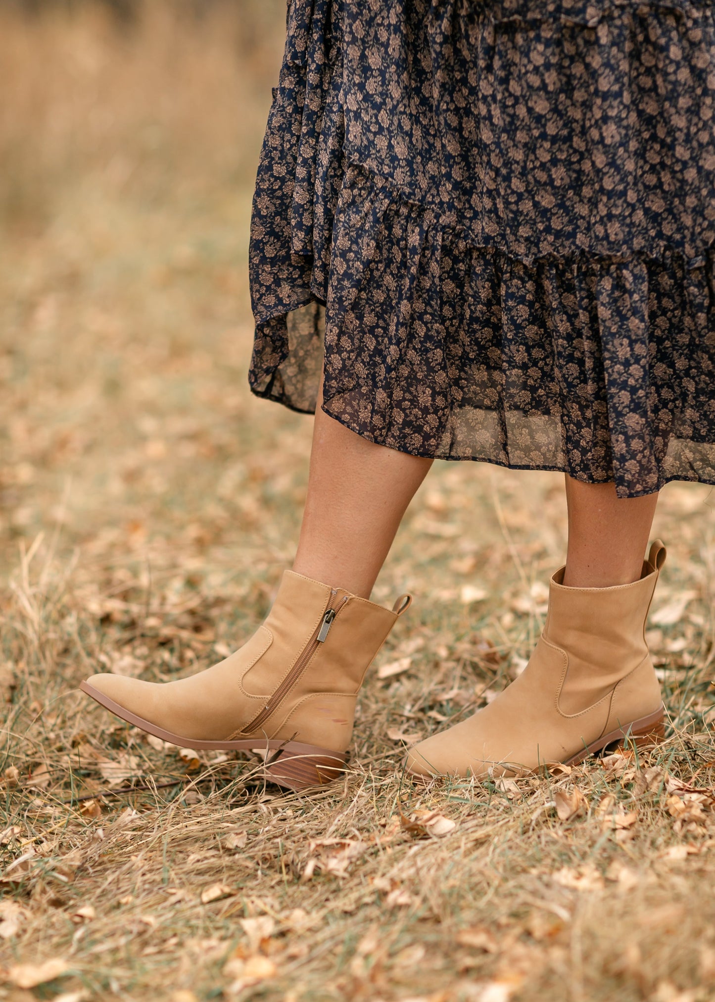Pull On Ankle Booties - FINAL SALE