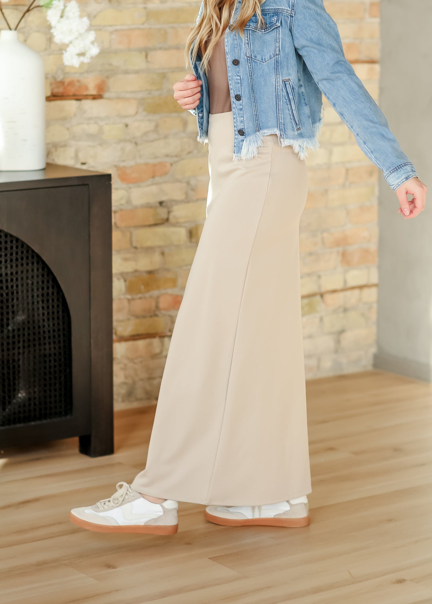 Quinn Taupe Knit Maxi Skirt