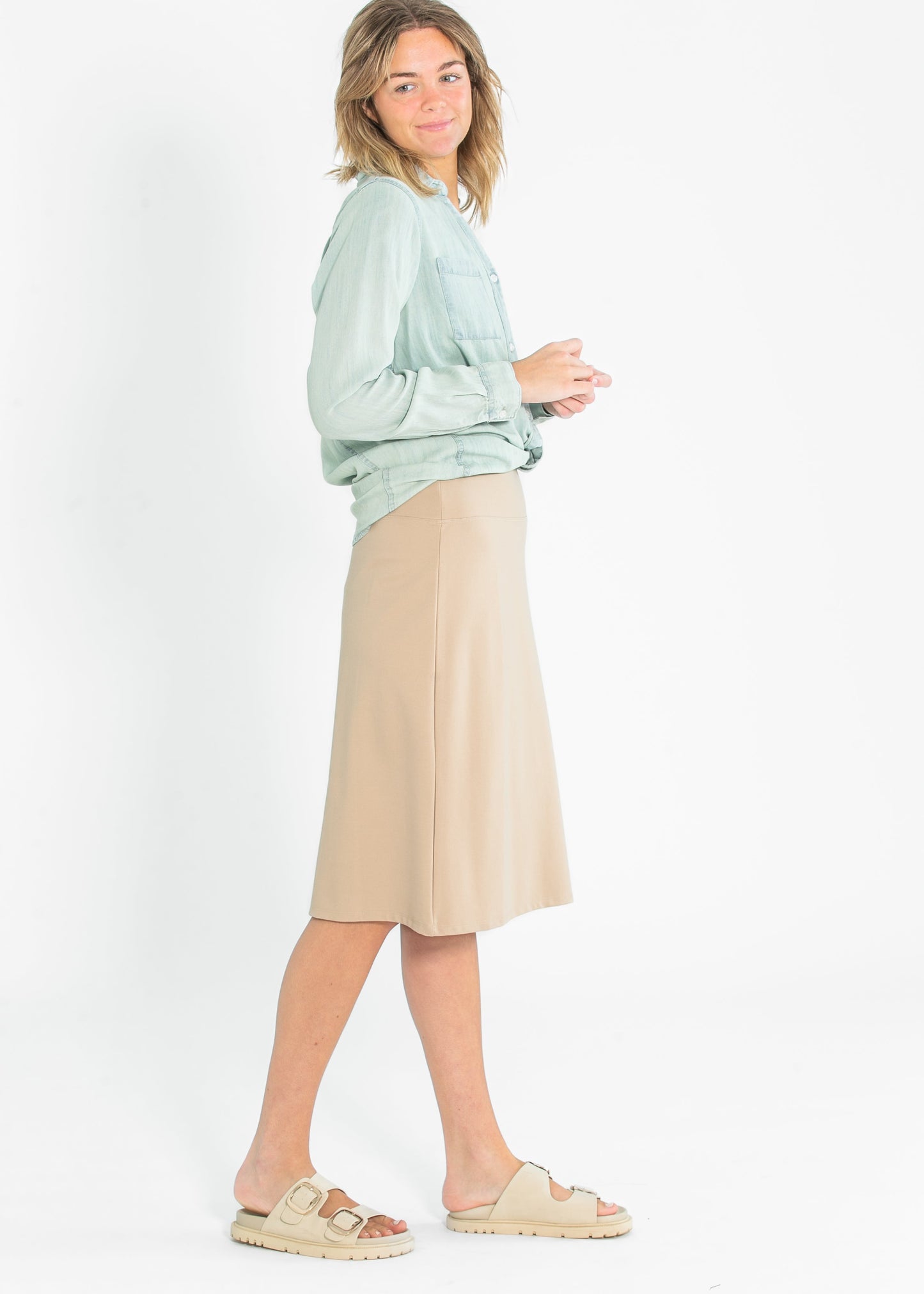 Quinn Knit Midi Skirt - FINAL SALE