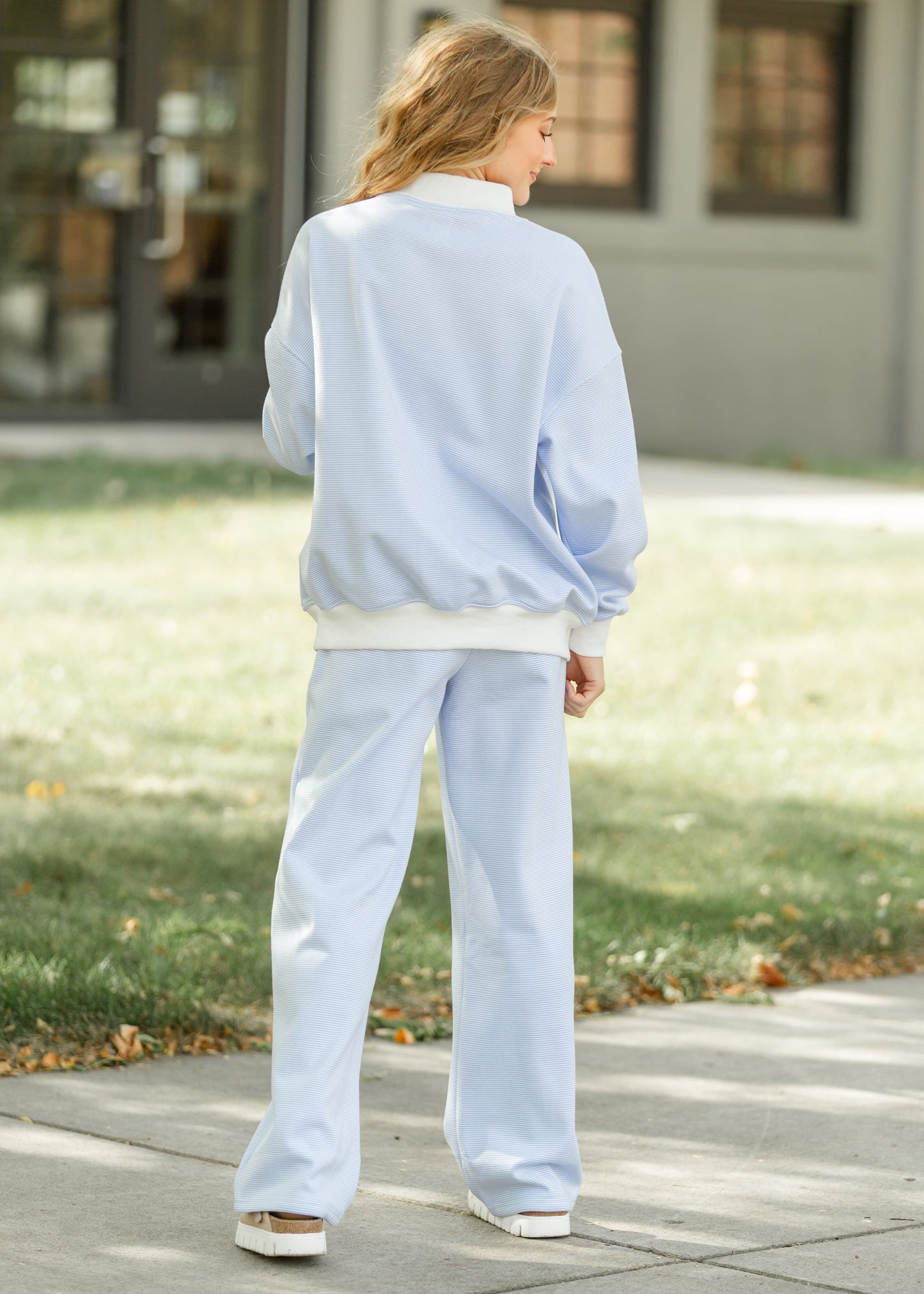 Relaxed Stripe Sweatpants