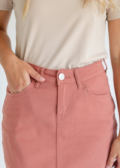 Remi Sienna Denim Midi Skirt - FINAL SALE