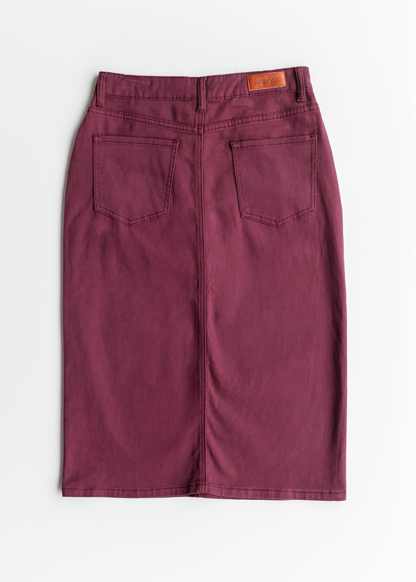 Remi Orchid Denim Midi Skirt - FINAL SALE